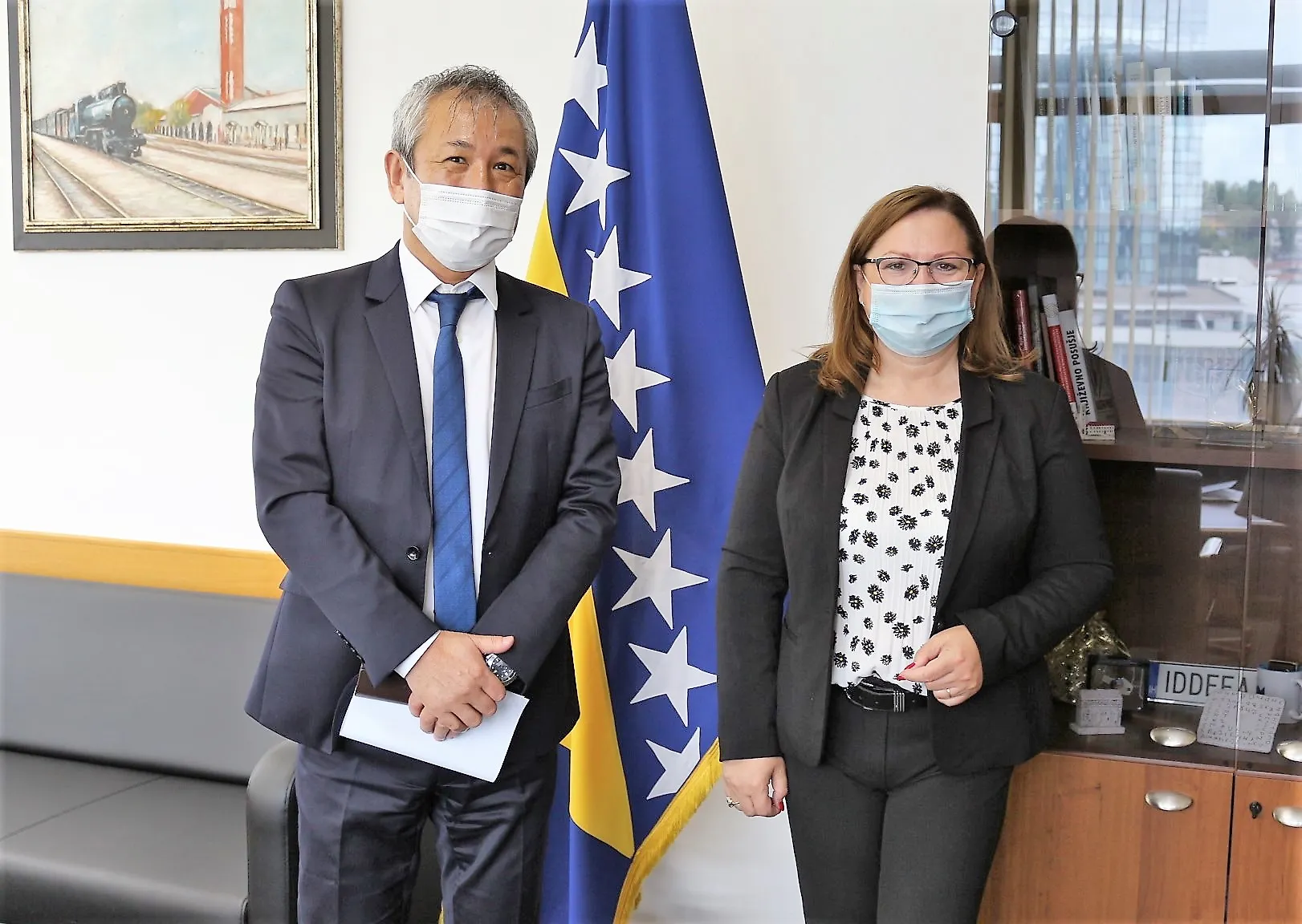 Министарка Анкица Гудељевић разговарала са амбасадором Јапана Макито Итом