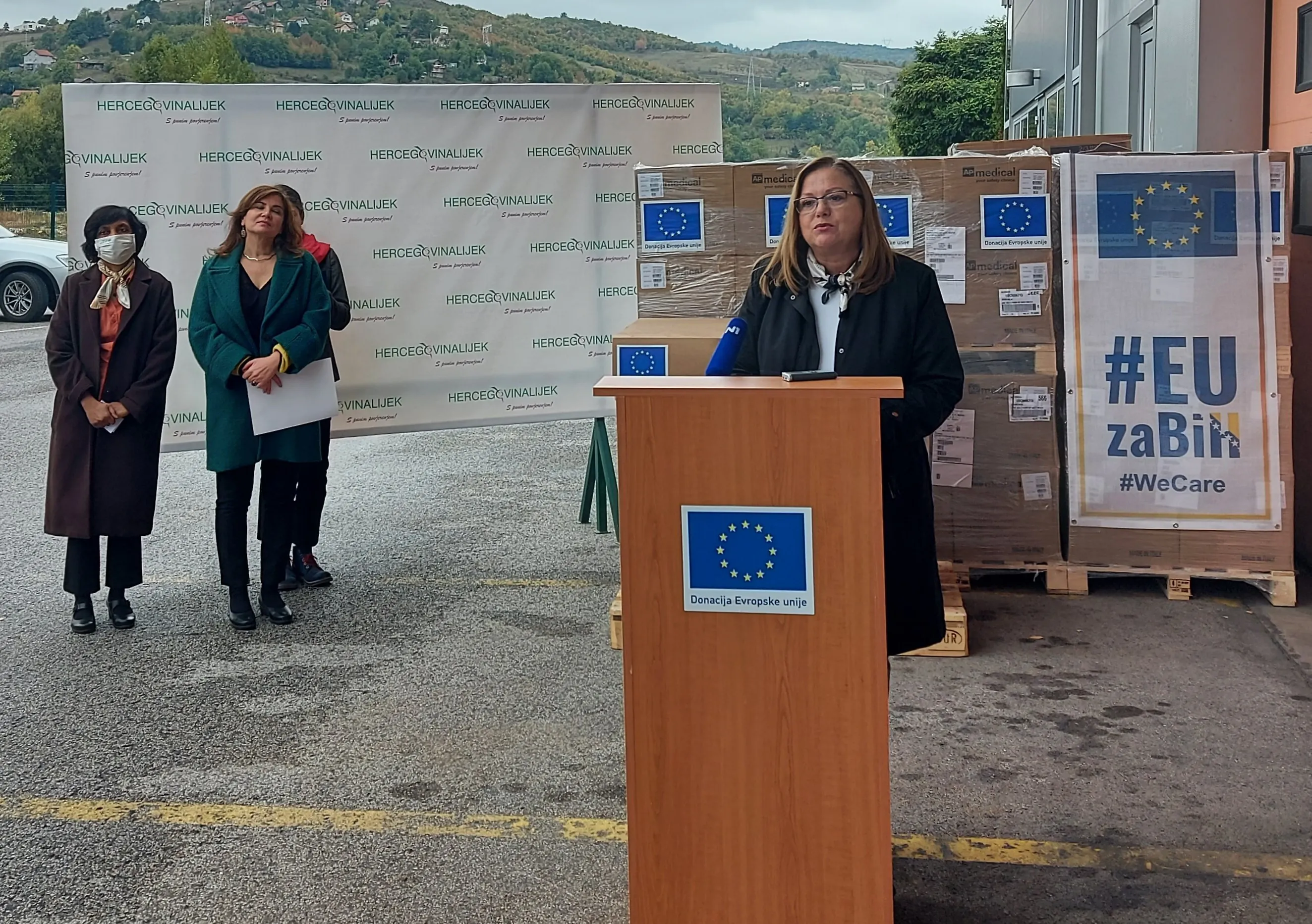 Министарка Анкица Гудељевић преузела медицинска средства у склопу пројекта EU4Health