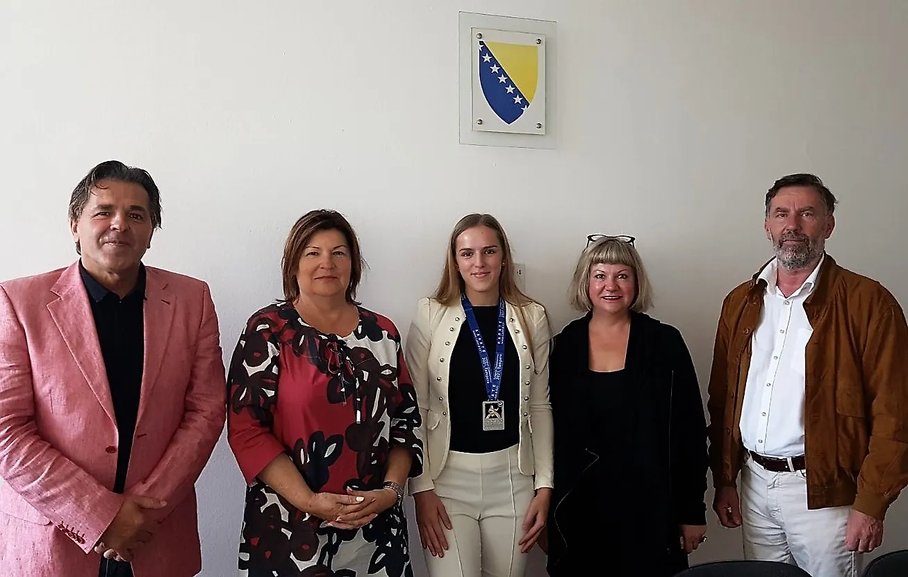 Delegacija Karate saveza BiH u posjetu Ministarstvu civilnih poslova