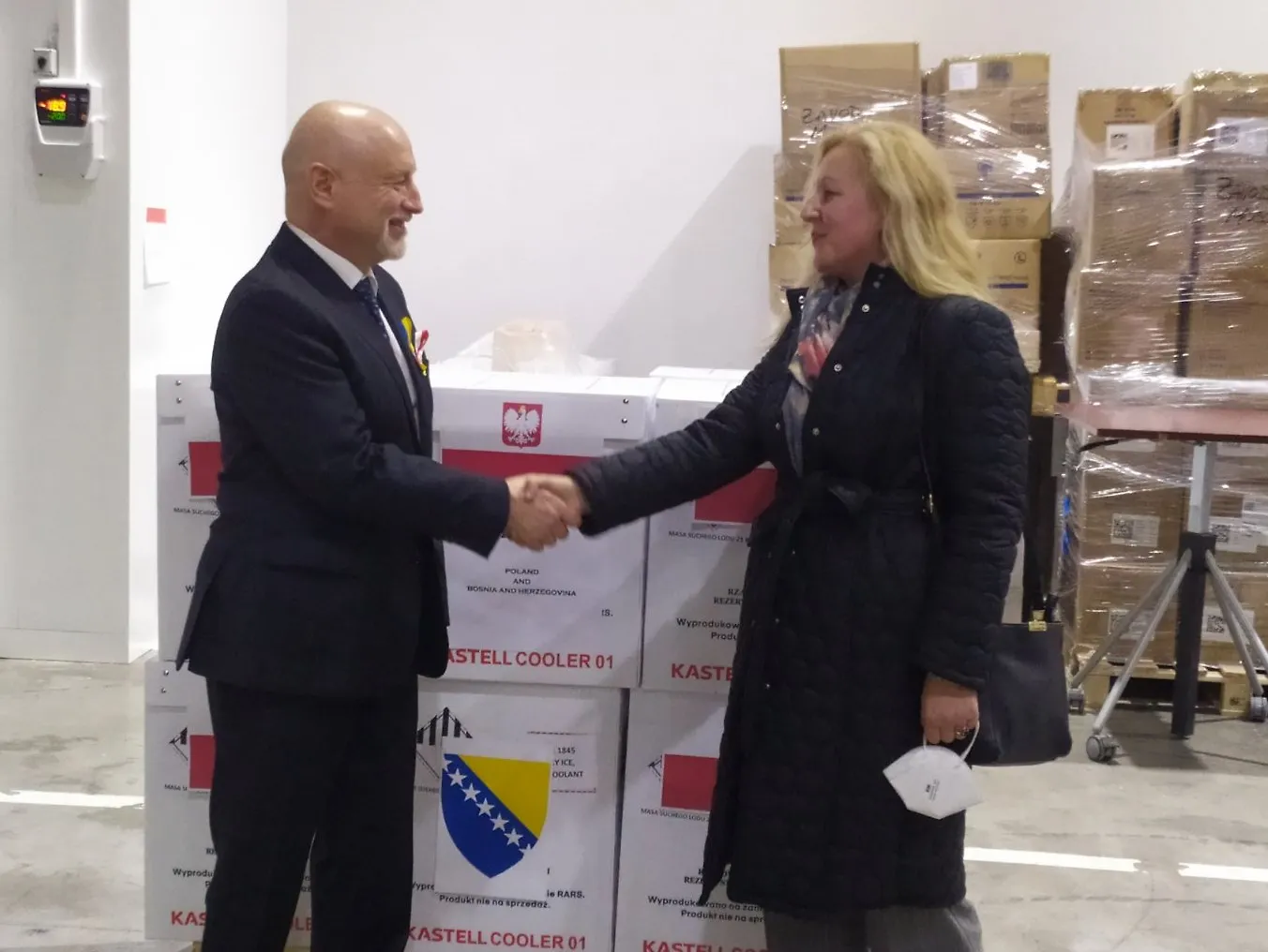 Poljska donirala Bosni i Hercegovini 138 060 doza vakcina