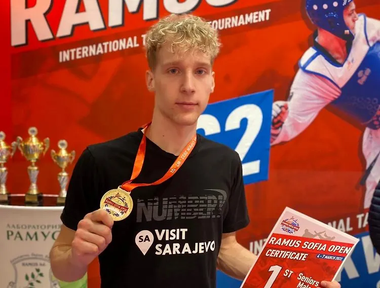 NEDŽAD HUSIĆ OSVOJIO ZLATNO ODLIČJE NA NATJECANJU U SOFIJI