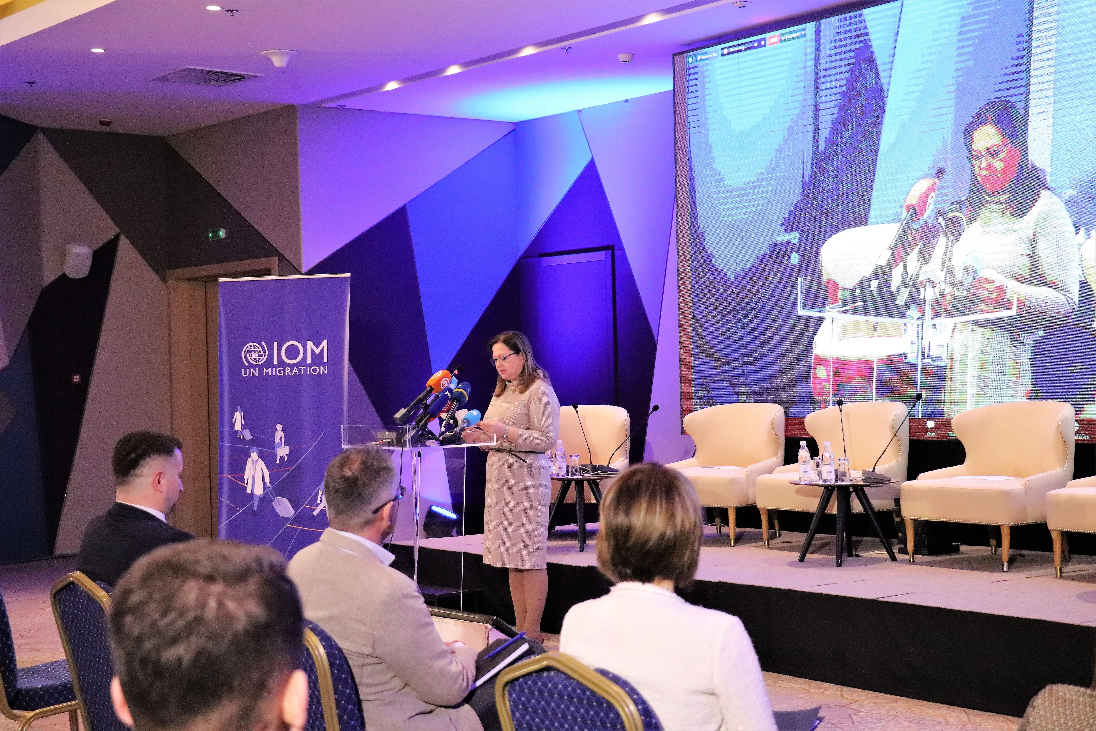 Министарка Гудељевић присуствовала презентацији студије „Миграције здравствених радника и стручњака у области информационо-комуникационих технологија из Босне и Херцеговине: изазови и могућности“