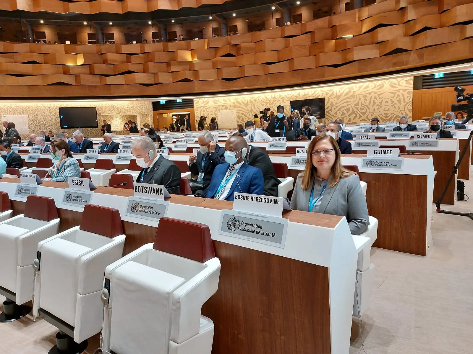 Министарка Анкица Гудељевић учествовала у раду 75. засједања Свјетске здравствене скупштине