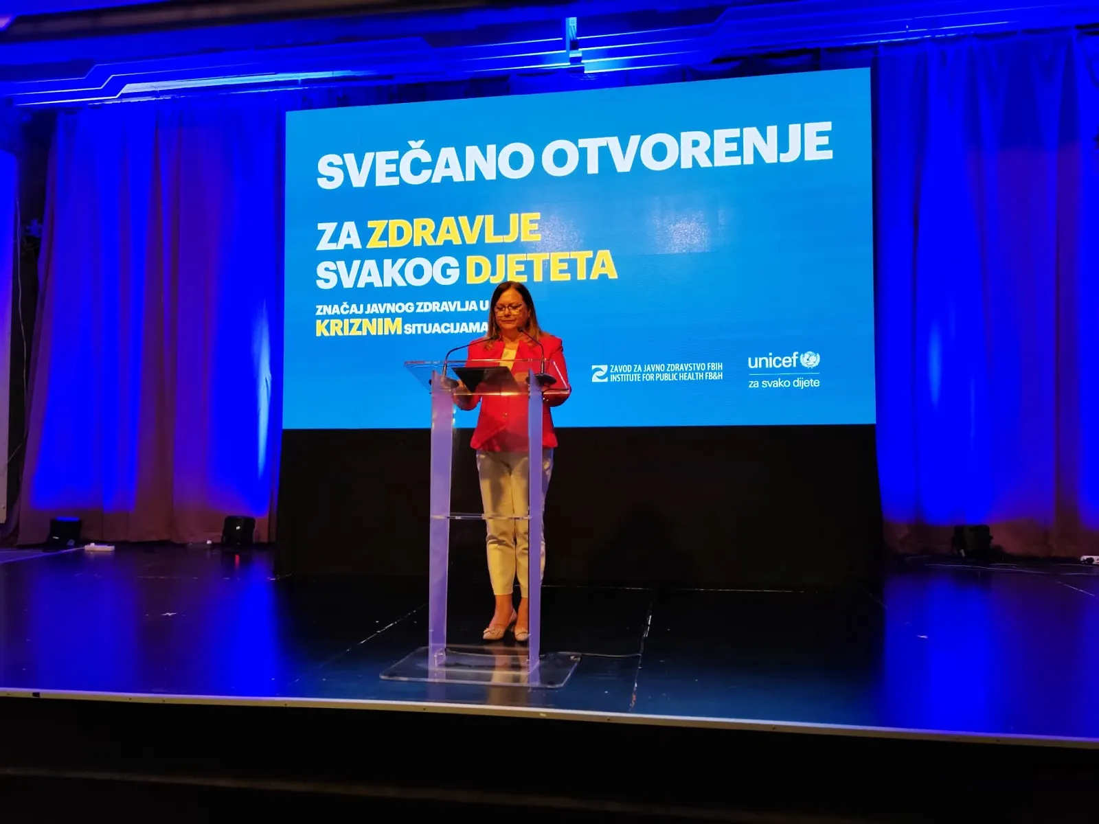 Министарка Анкица Гудељевић на стручном скупу „За здравље сваког дјетета- значај јавног здравља у кризним ситуацијама“