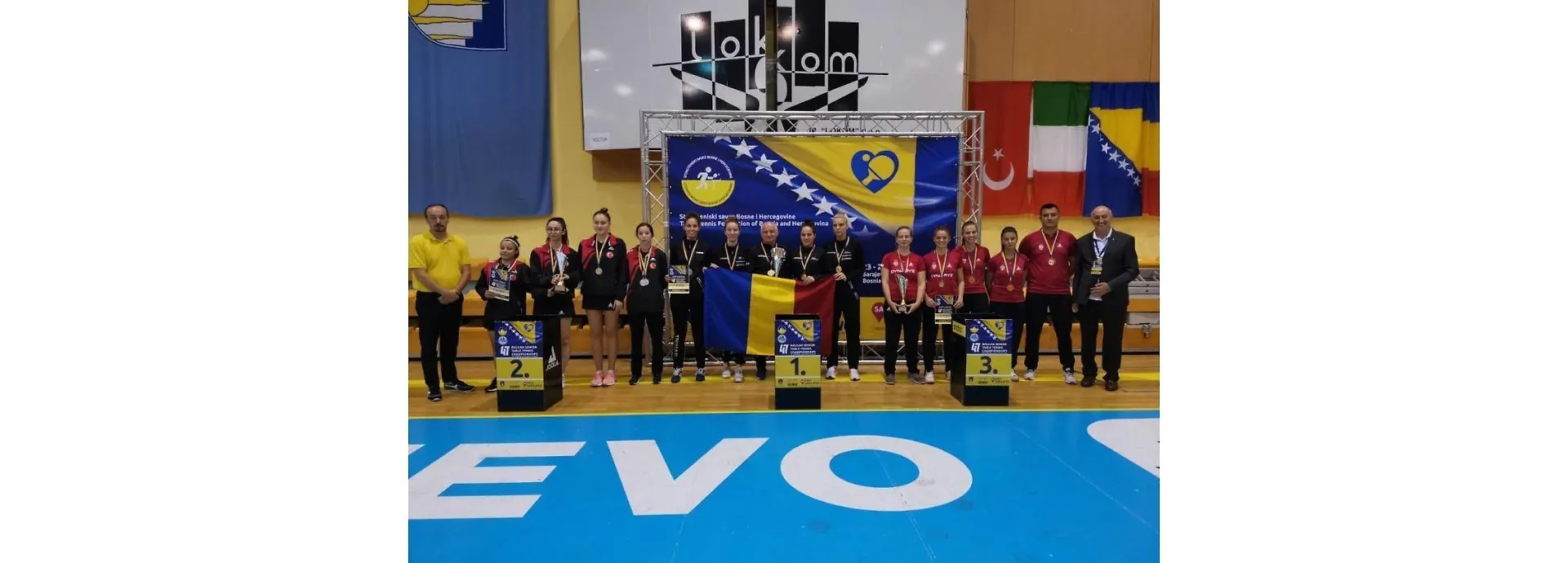 Održano Balkansko prvenstvo u stonom tenisu 