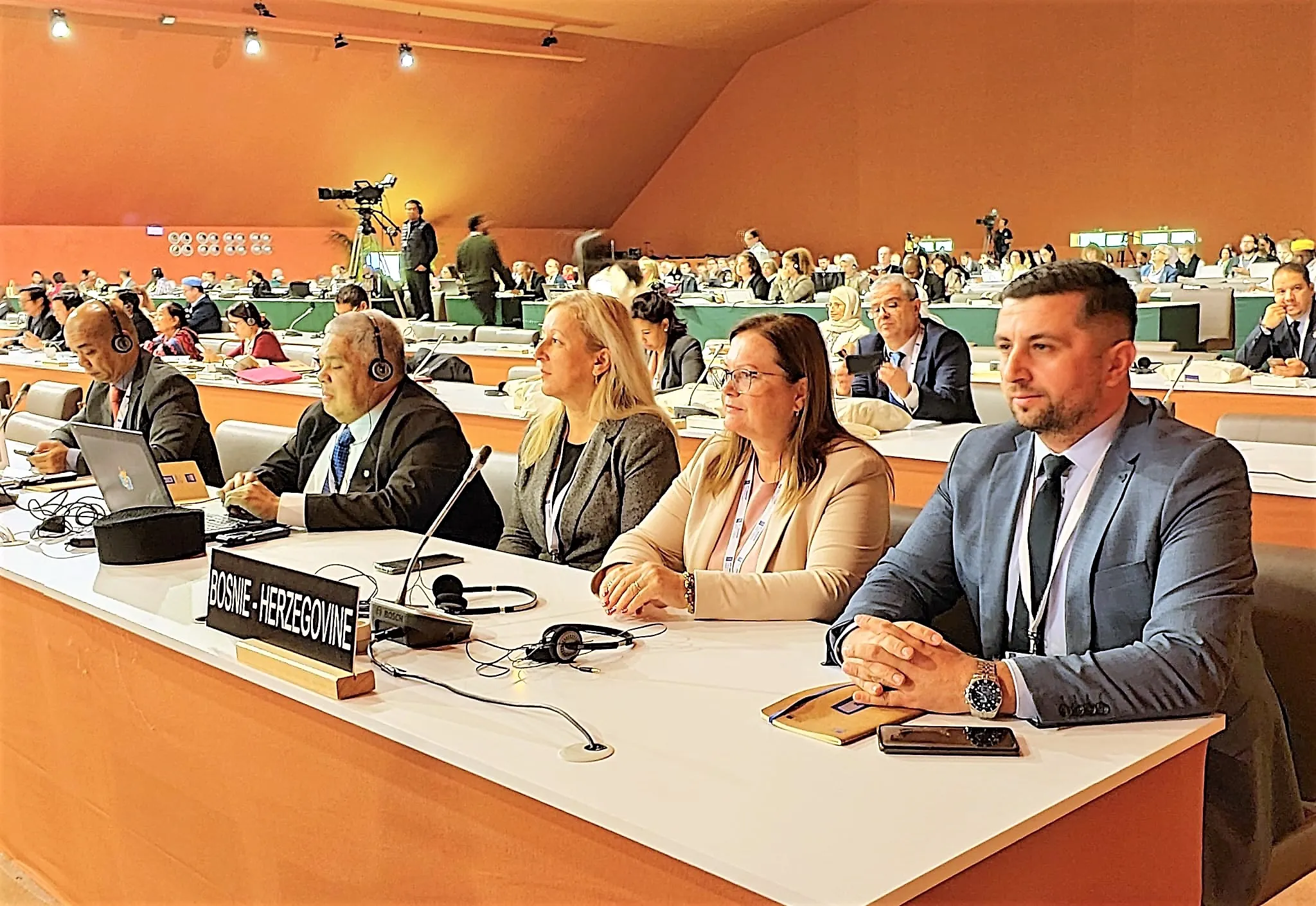 Министарка цивилних послова Анкица Гудељевић на засједању УНЕСКО Међувладиног комитета за заштиту нематеријалне културне баштине