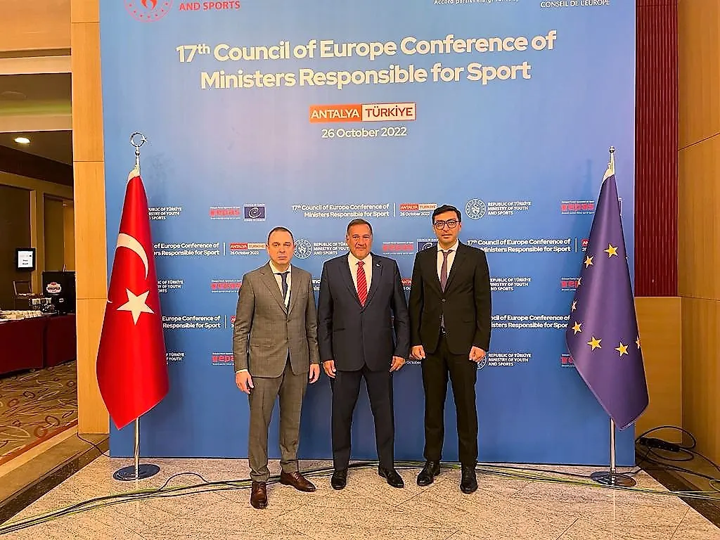 PREDSJEDNIK CAPRALOS NA KONFERENCIJI MINISTARA ZADUŽNIH ZA  SPORT VIJEĆA EVROPE