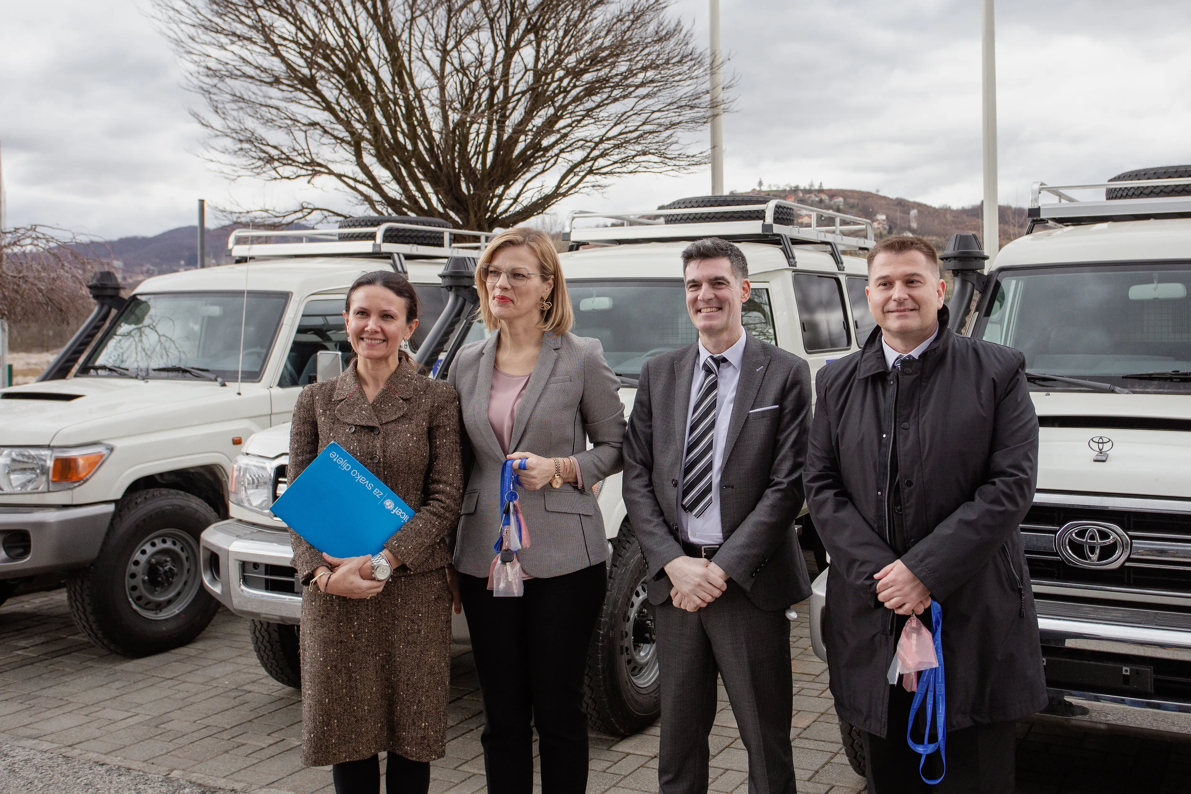 Европска унија обезбиједила 4 теренска возила за потребе здравствених установа у Босни и Херцеговини