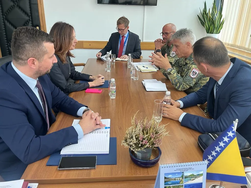 Наставак сарадње Министарства цивилних послова и ЕУФОР-а у области хуманитарног деминирања