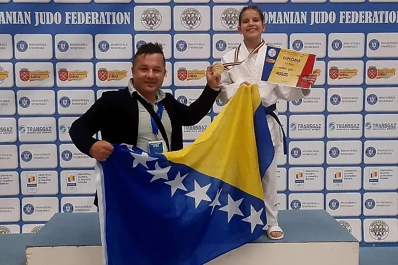 Članica Judo kluba Braća Lukač Ajša Adilović prvakinja Balkana u uzrastu do 13 godina
