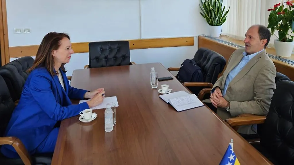Министрица цивилних послова и директор Удружења послодаваца ФБИХ разговорали о кључним темама из области рада и запошљавања