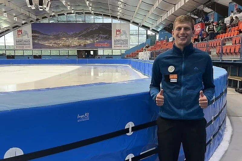 Tarik Omeragić ostvario normu za nastup na Evropskom i Svjetskom prvenstvu u brzom klizanju