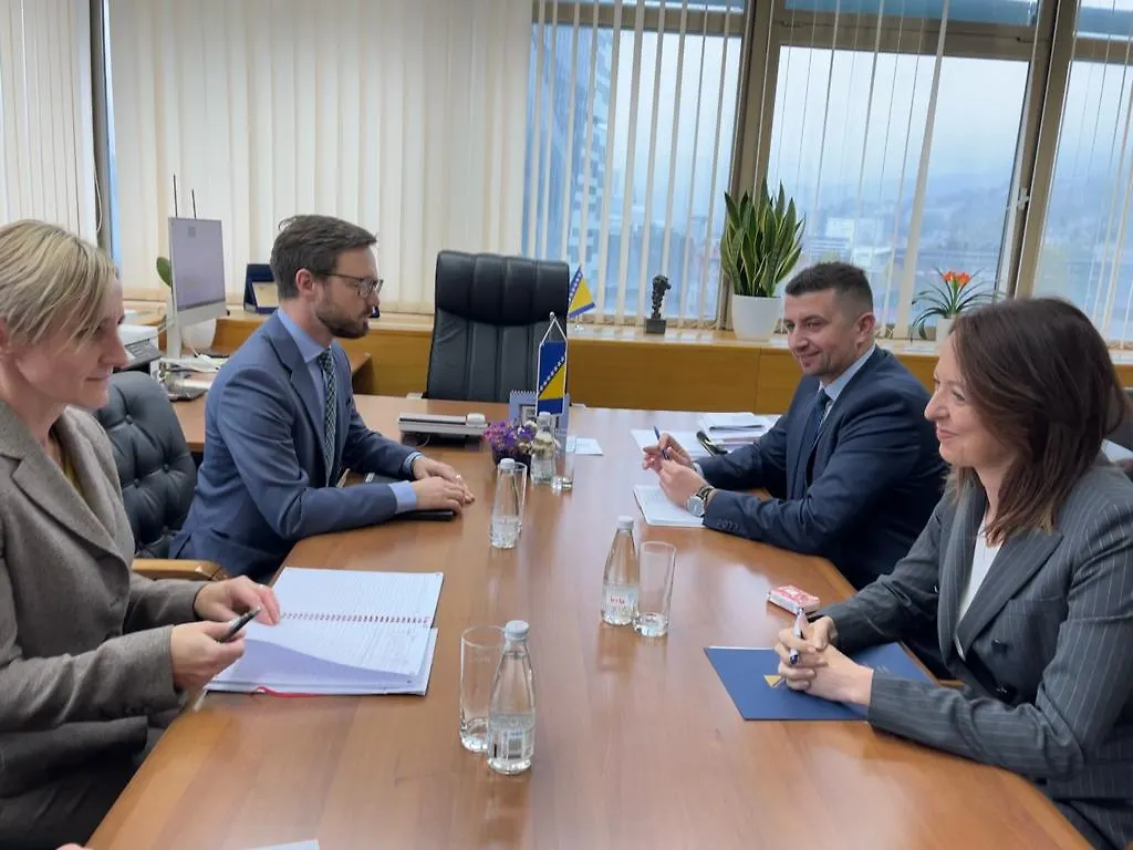 Министрица Дубравка Бошњак разговарала с изасланством ММФ-а