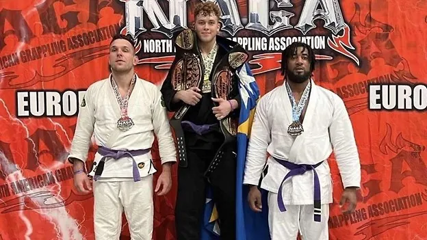 Ammar Fazlagić osvojio dva zlata na Evropskom prvenstvu u brazilskom jiu jitsu