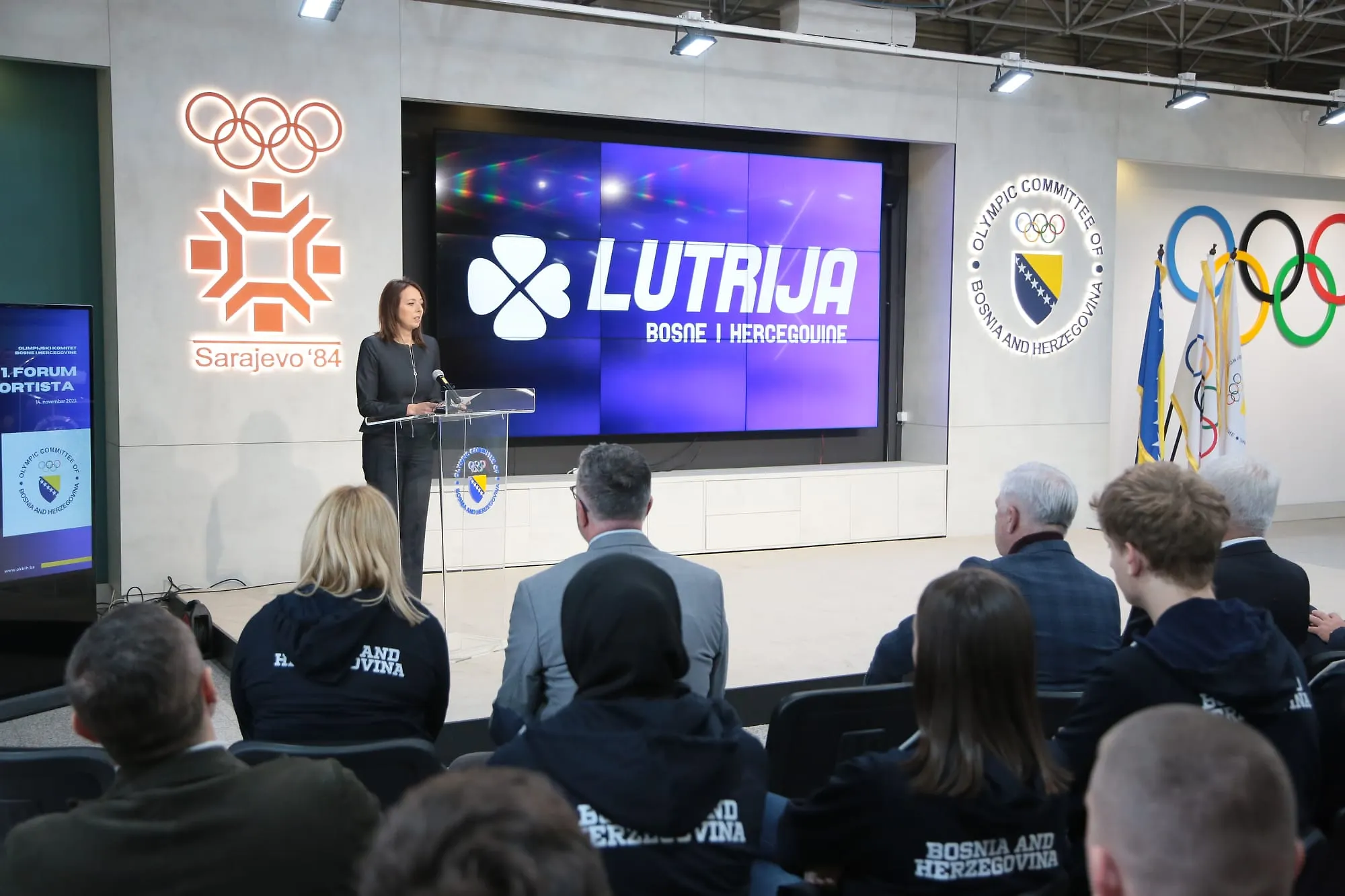 Министарка Бошњак на Форуму спортиста: Плакета за допринос раду Олимпијског комитета и развоју спорта у БиХ