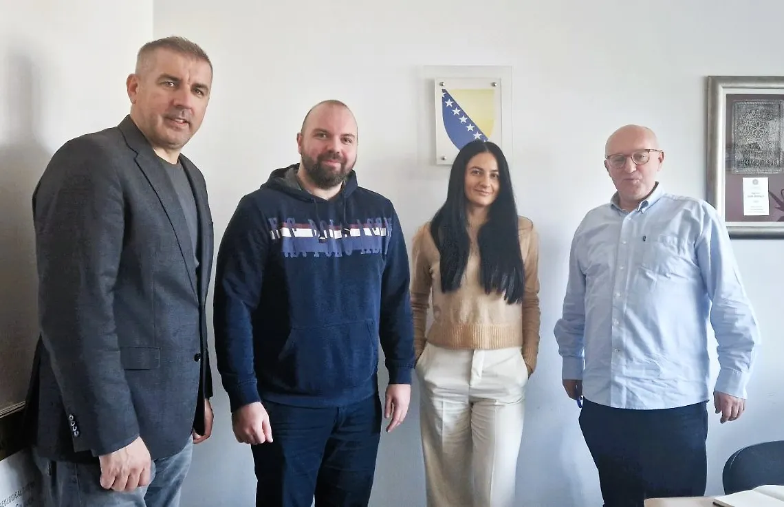 Nacionalni koordinator Svjetske robotske olimpijade za Bosnu i Hercegovinu boravio u Ministarstvu civilnih poslova 