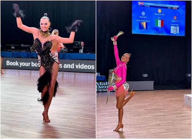 Ivona Ćurić osvojila srebro na Svjetskom prvenstvu u latinoameričkim plesovima