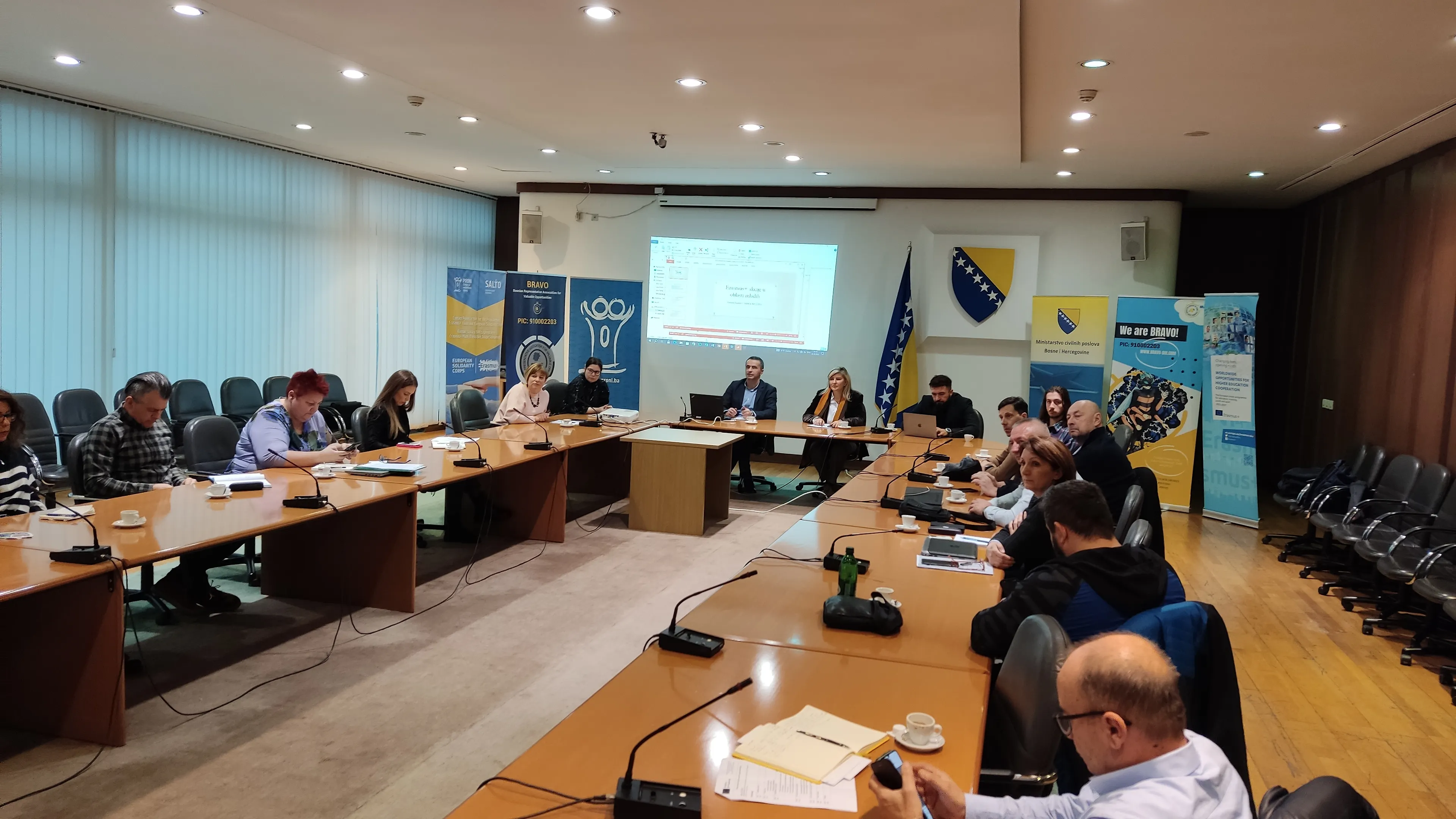 ODRŽAN EDUKATIVNI TRENING RADIONICA: ERASMUS+ U OBLASTI SPORTA I MLADIH