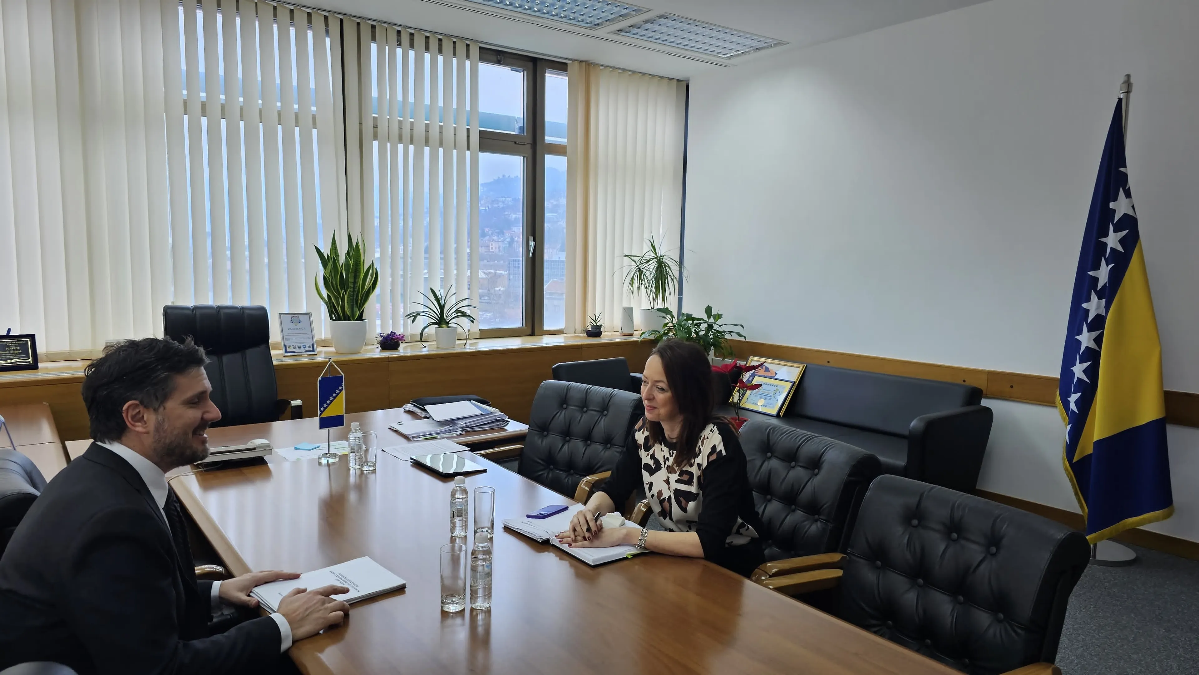 Министарка Бошњак и директор Барбалић разговарали о активностима Агенције за рад и запошљавање