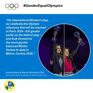 Puna ravnopravnost spolova na terenu za igre u Parizu 2024.