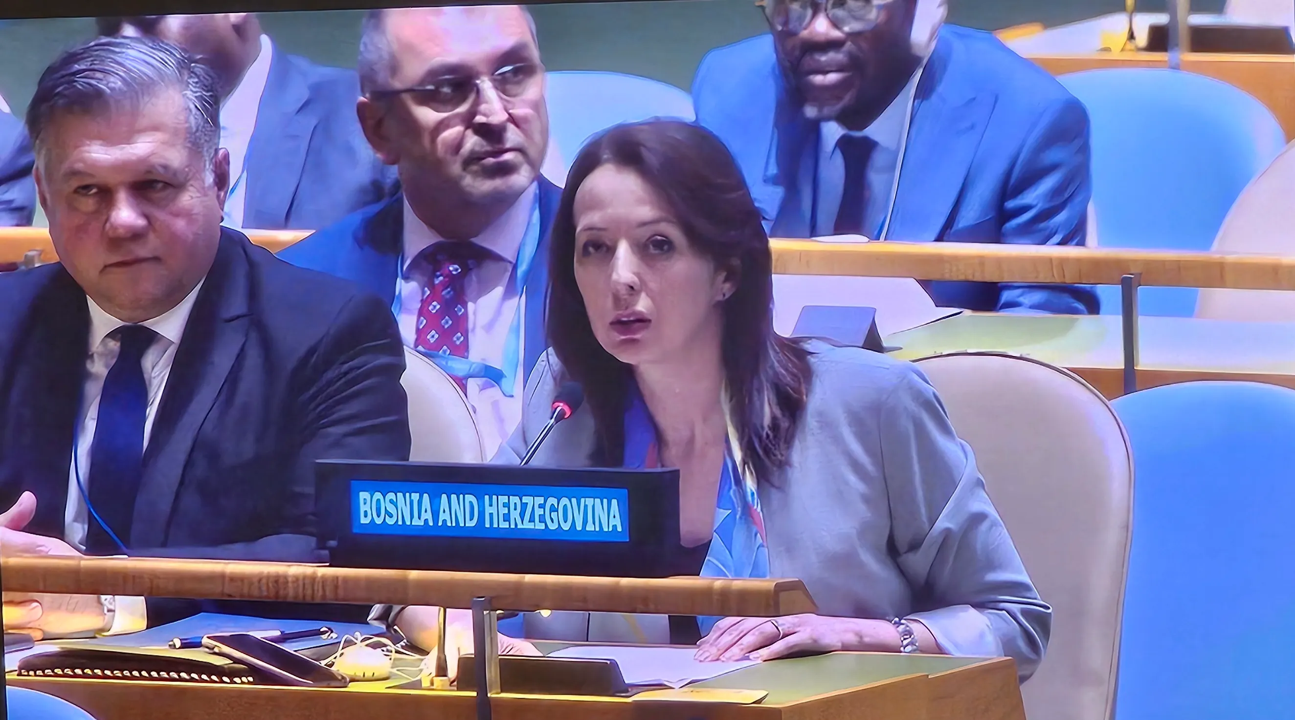 Minister Dubravka Bošnjak leads the delegation of Bosnia and Herzegovina at the session of the UN Population Fund