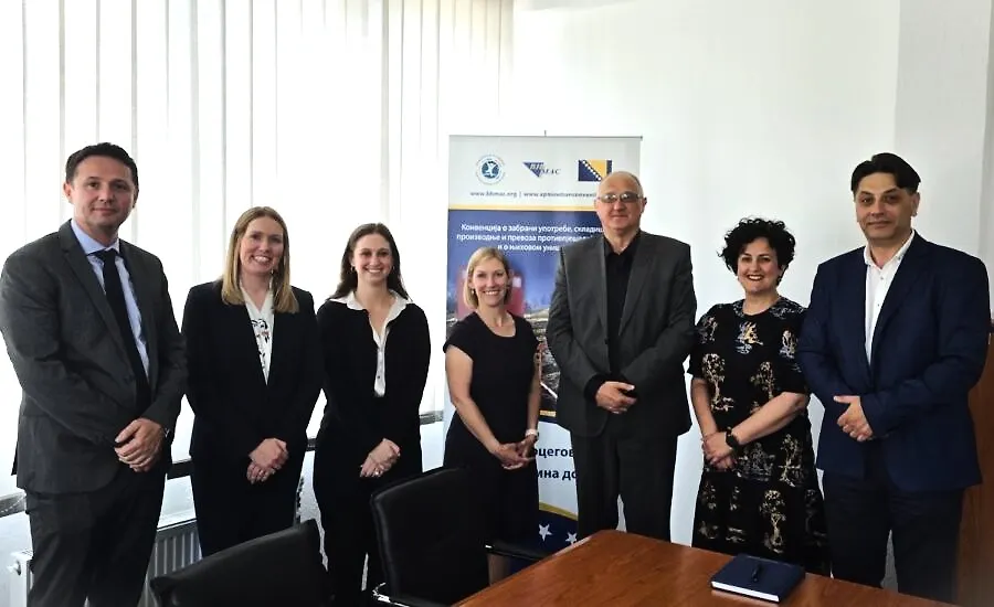 Centar za uklanjanje mina u BiH posjetili visoki zvaničnici State Departmenta Sjedinjenih Američkih Država