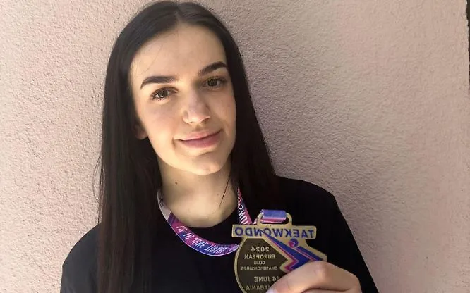 Ministrica Bošnjak čestitala Dori Marušić na osvojenoj medalji na Evropskom prvenstvu u taekwondou