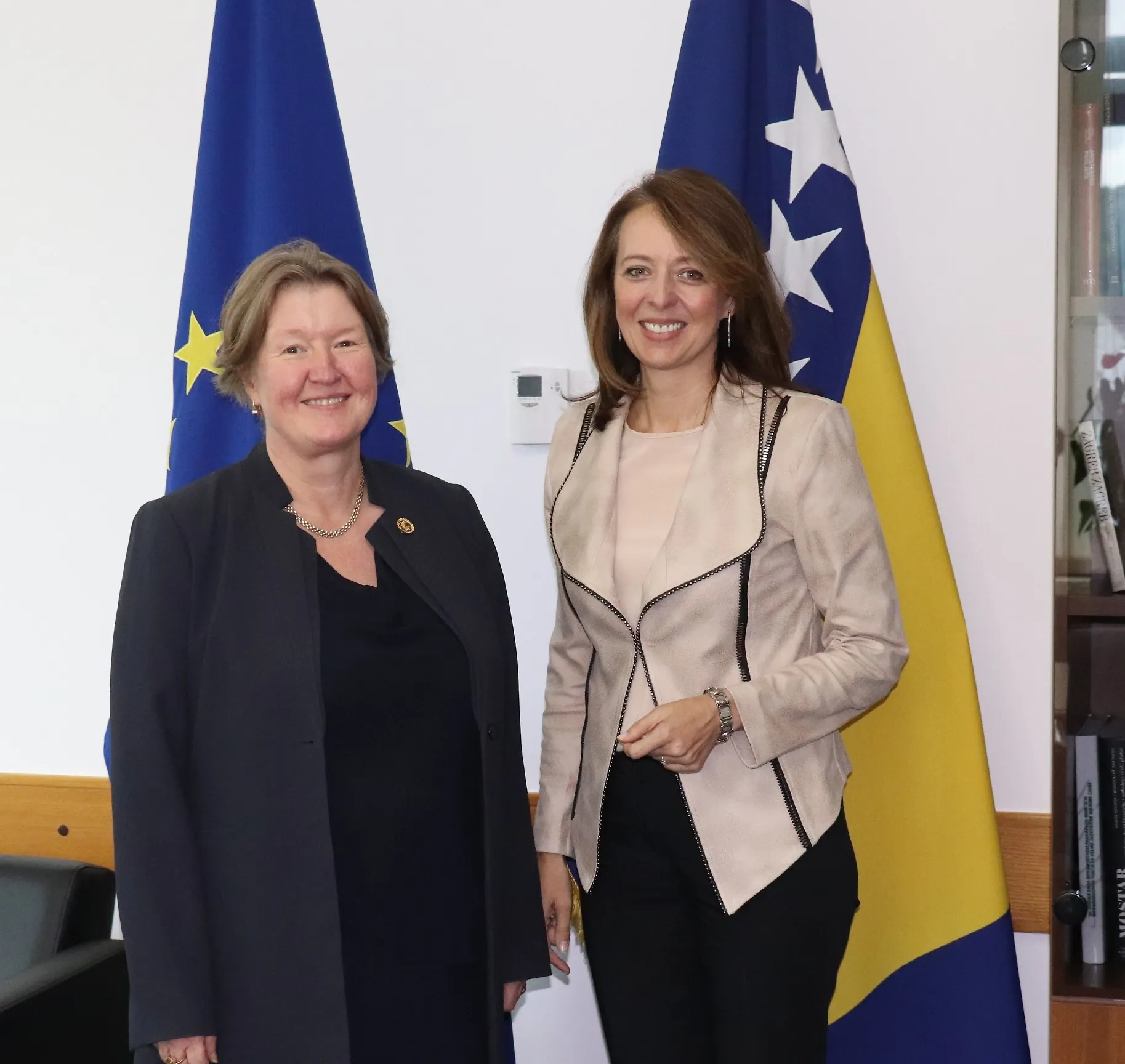 Ambasadorica Češke Republike u BiH u nastupnoj posjeti Ministarstvu civilnih poslova BiH