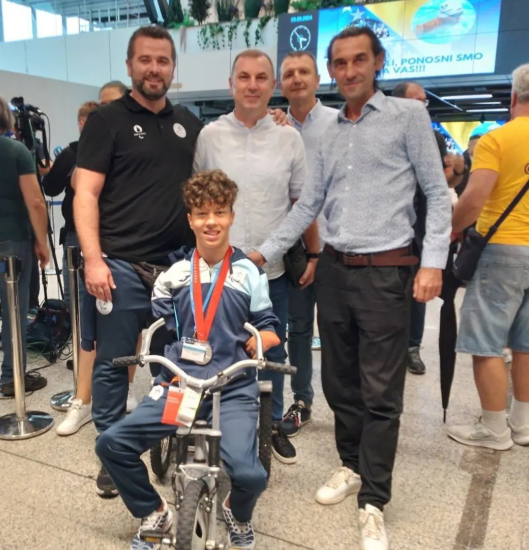 Predstavnici Ministarstva civilnih poslova prisustvovali svečanom dočeku paraolimpijskog tima BiH