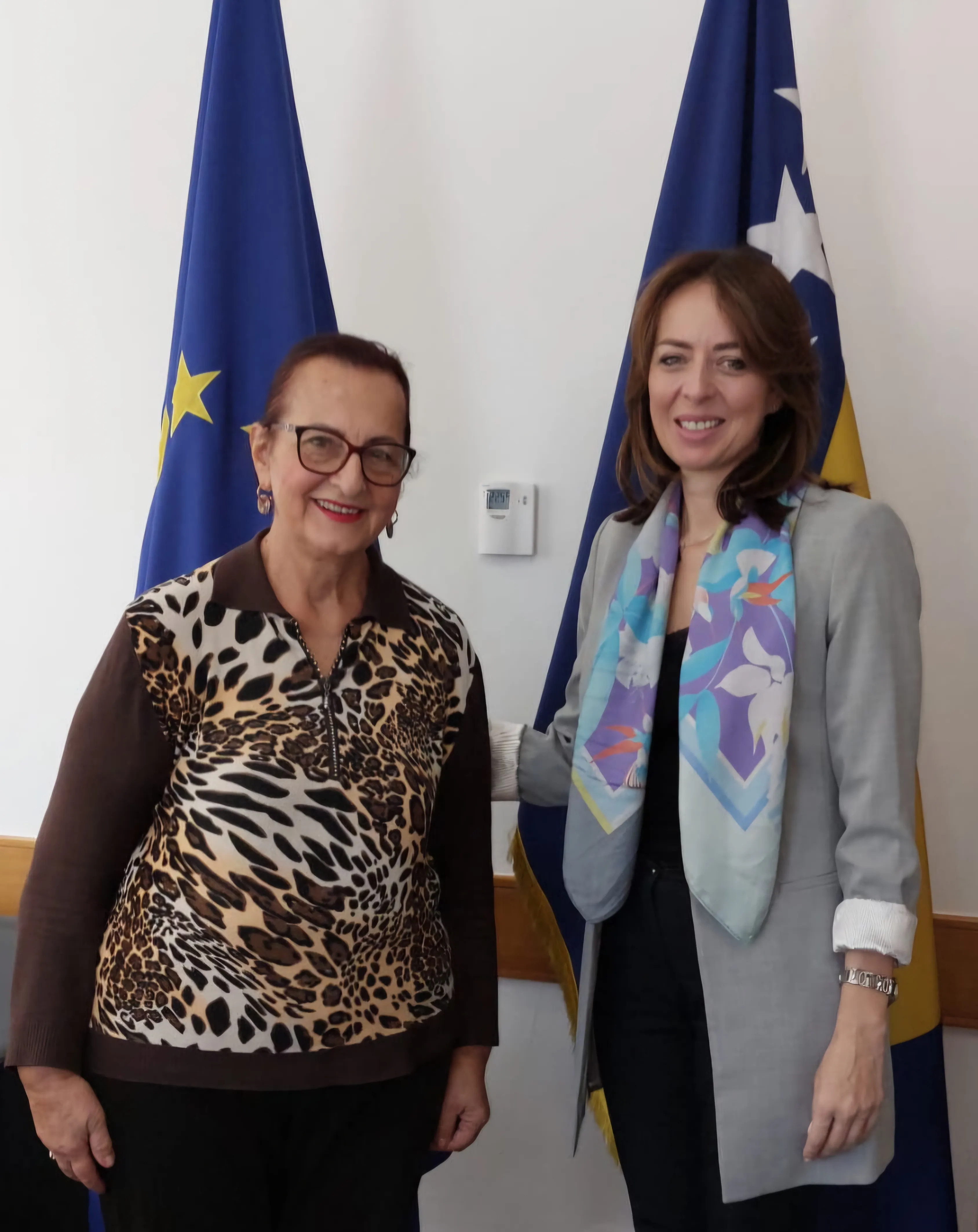 Ministrica Bošnjak sa predsjednicom Donorske mreže BiH o značaju promocije donorstva u Bosni i Hercegovini 
