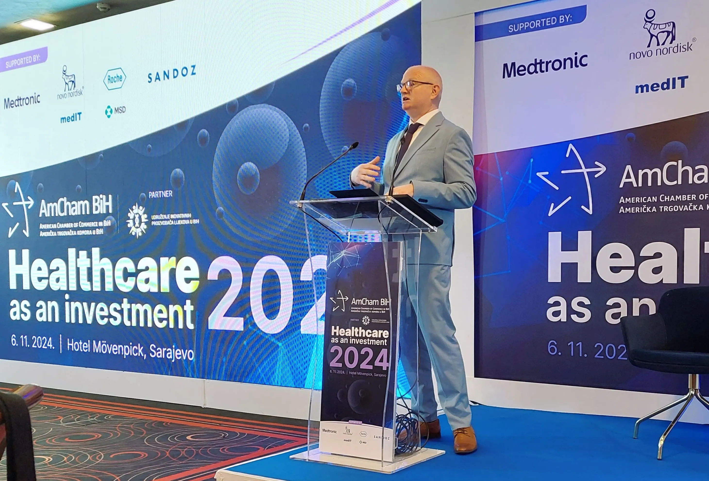 Министарство цивилних послова БиХ учествовало на конференцији „Healthcare as an Investment”