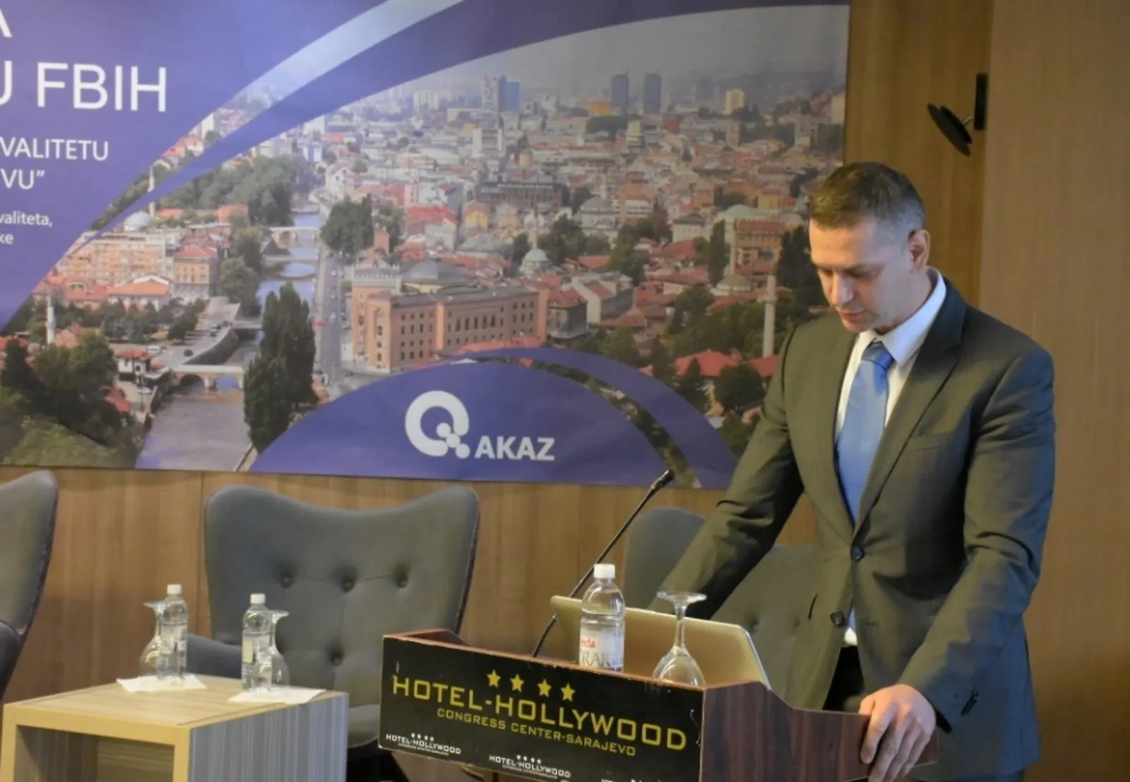 Представник Министарства цивилних послова БиХ на стручном семинару Дани квалитета у здравству у ФБиХ 2024