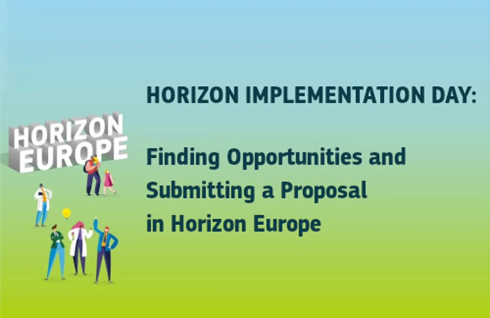 Horizont Evropa dani implementacije – poziv na webinare