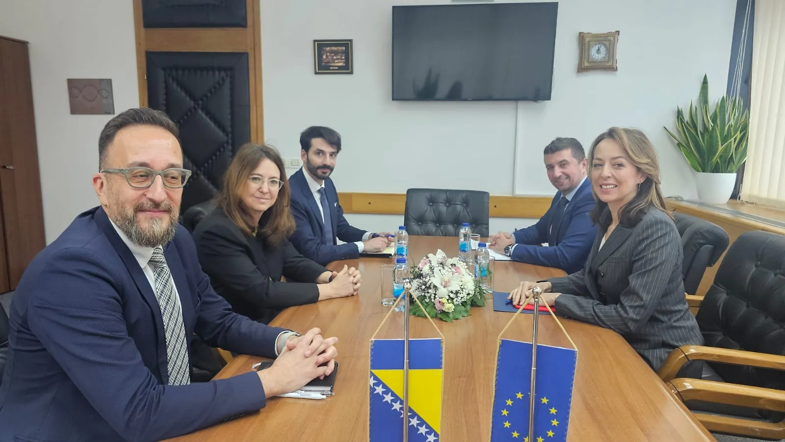 Bošnjak- Castellani: Razgovori o saradnji Bosne i Hercegovine i Italije