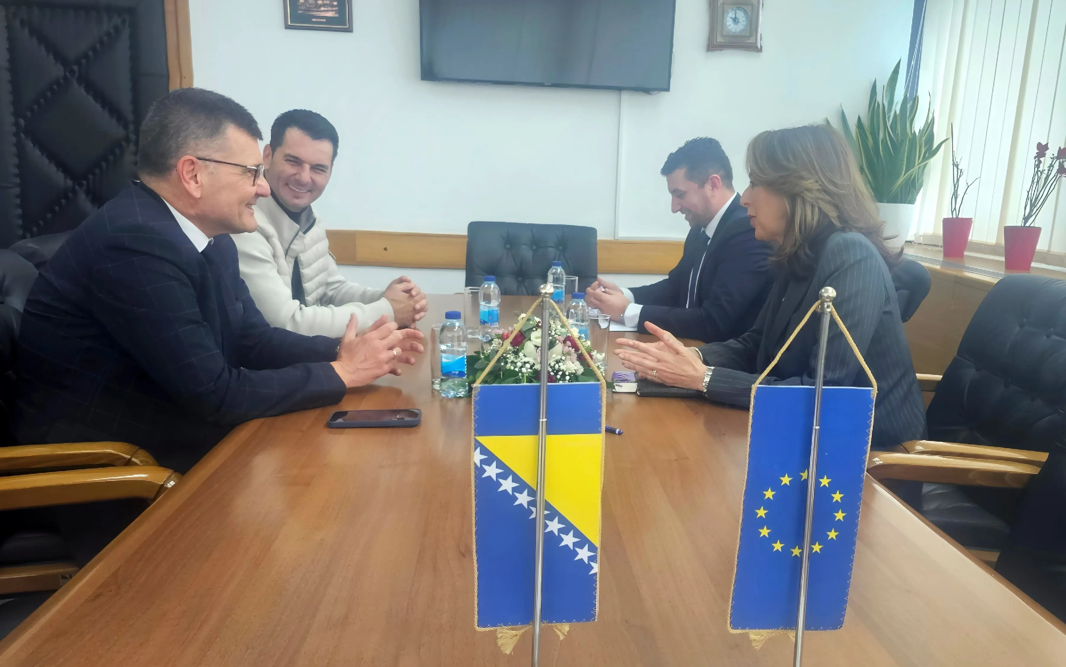 Ministrica Bošnjak ugostila predstavnike Nogometnog/Fudbalskog saveza BiH