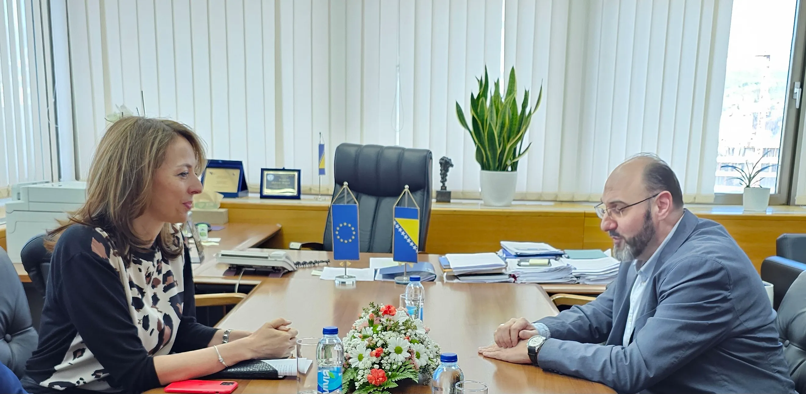 Sastanak ministrice Bošnjak i rektora Zaimovića: Fokus na visoko obrazovanje i istraživanje  