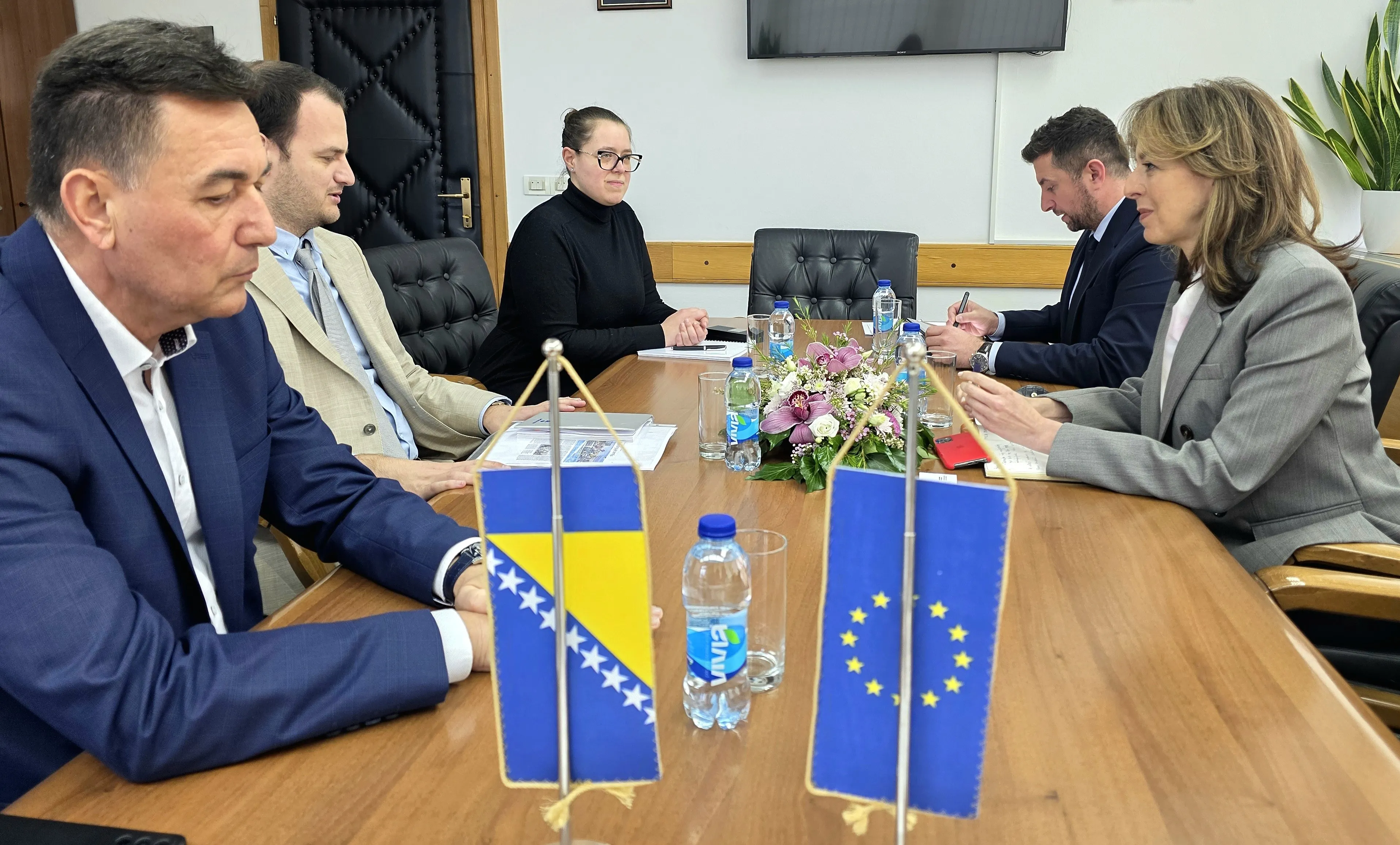 Ministrica Bošnjak ugostila predstavnike Vaterpolskog saveza Bosne i Hercegovine  