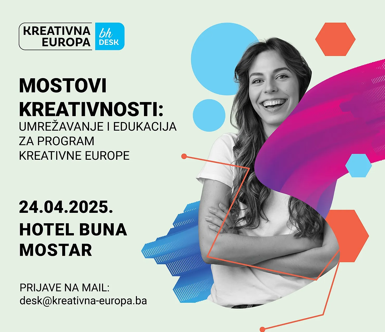 Mostovi kreativnosti: Kulturni i kreativni sektor u fokusu konferencije u Mostaru