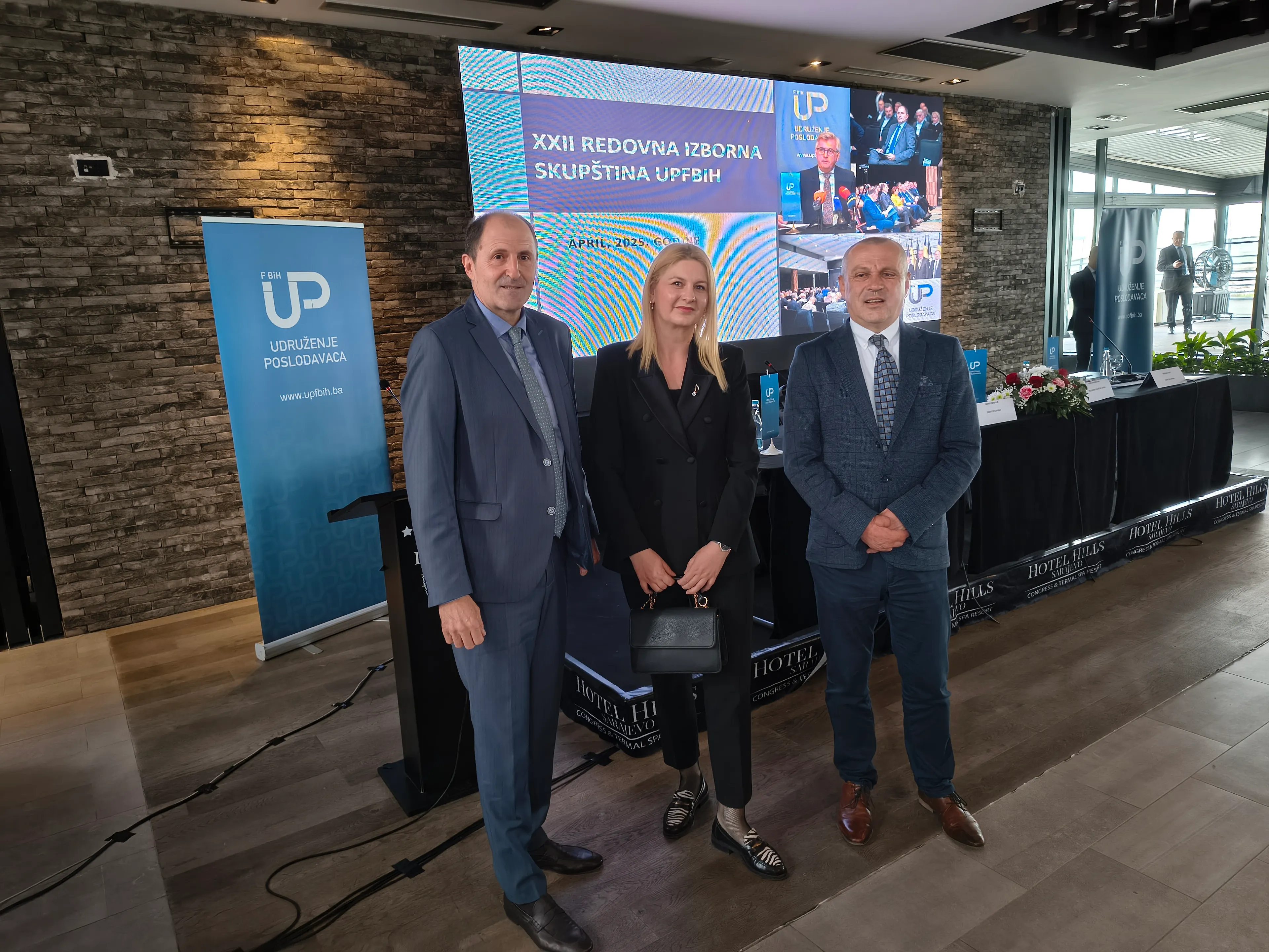 Predstavnici Ministarstva civilnih poslova na XXII redovitoj izbornoj skupštini Udruge poslodavaca u Federaciji BiH