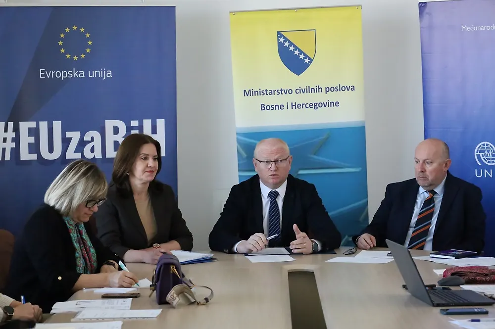 Састанак представника Министарства цивилних послова БиХ с надлежним институцијама о пружању здравствених услуга мигрантима