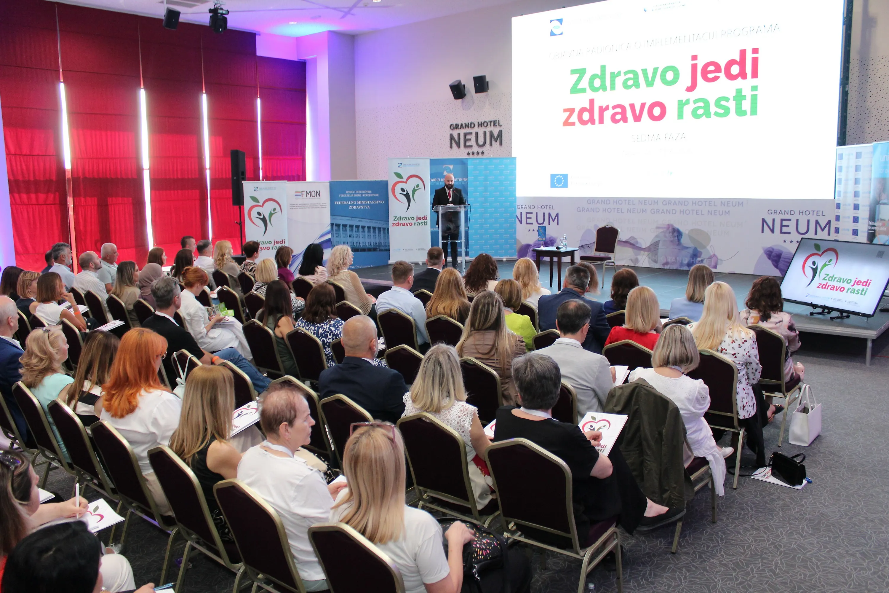 Predstavnici Ministarstva na radionici "Zdravo jedi, zdravo rasti"