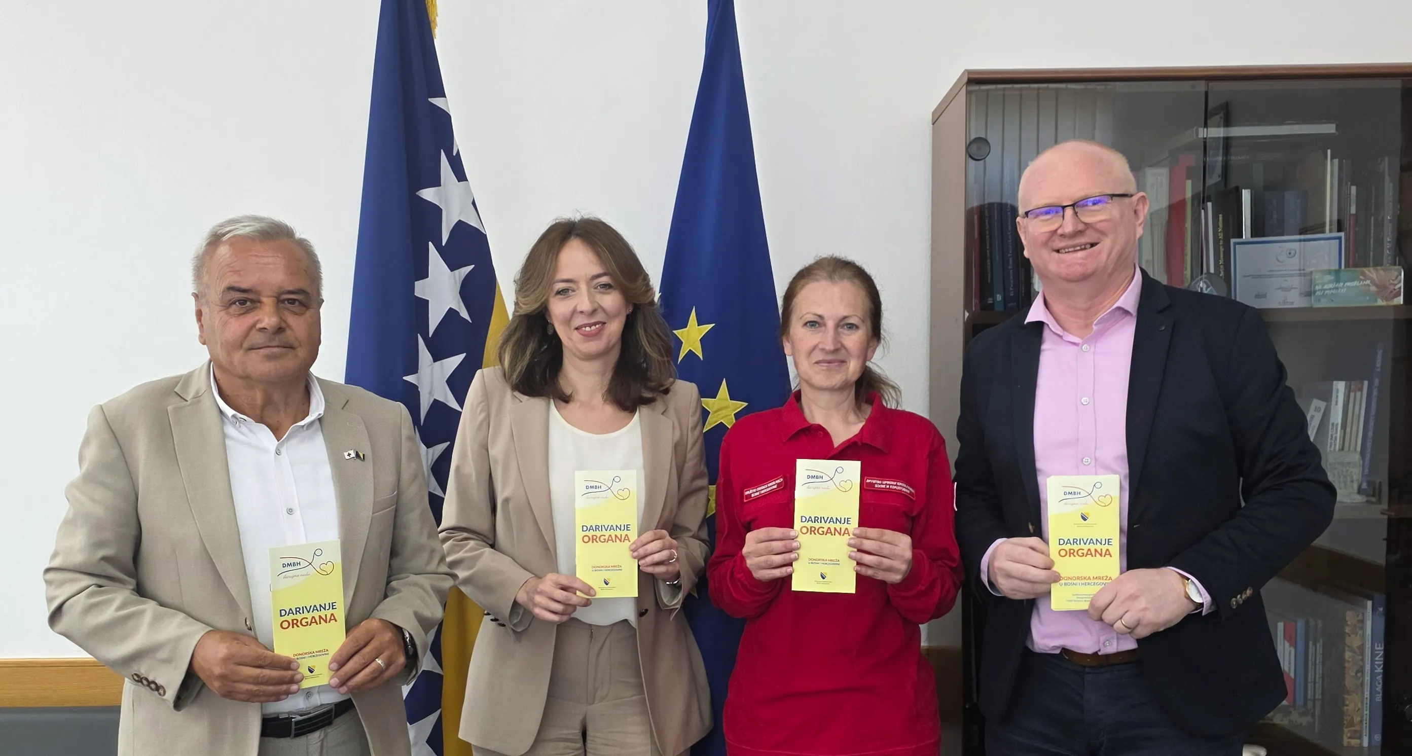 Predstavnici Društva Crvenog križa/krsta BiH podržali razvoj transplantacijske medicine u Bosni i Hercegovini