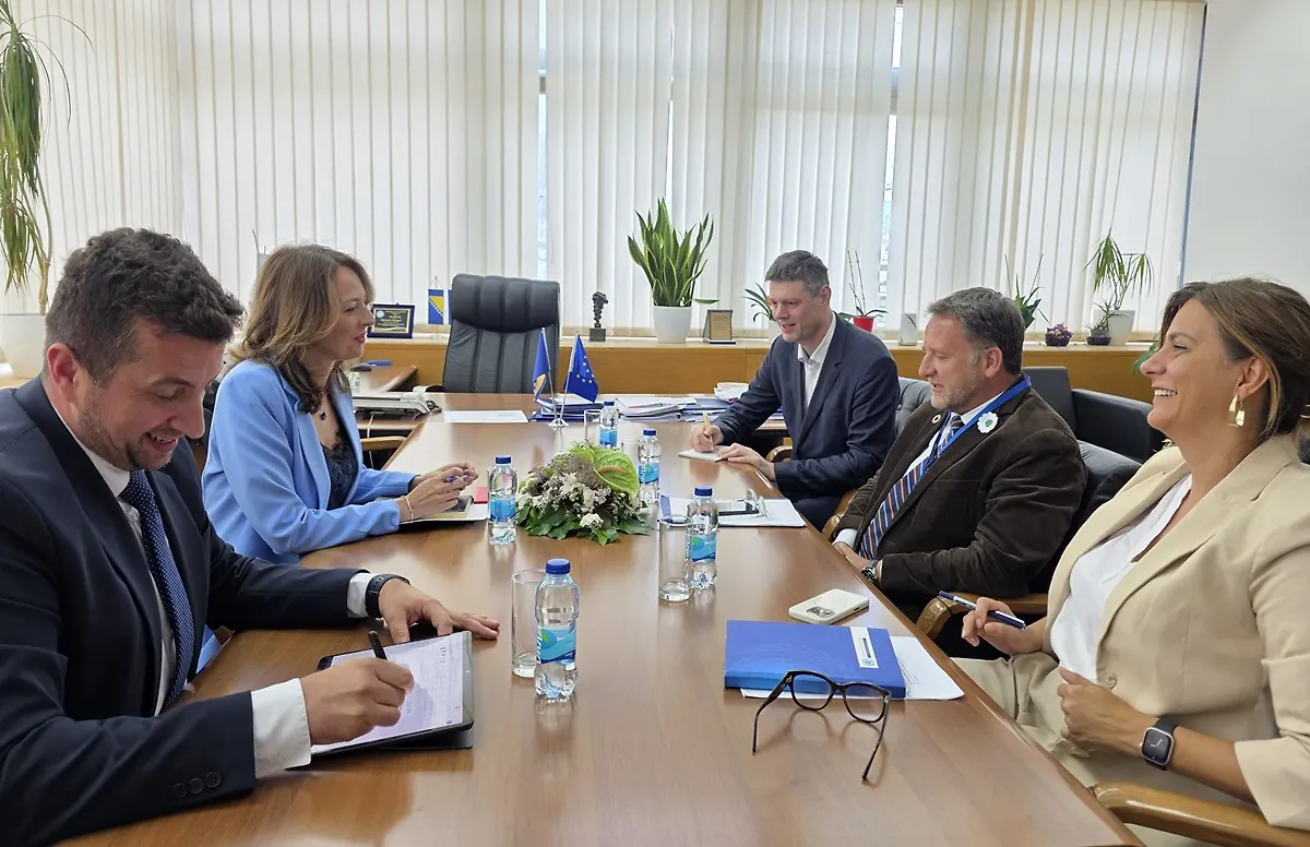 Ministrica Dubravka Bošnjak razgovarala s predstavnikom UNDP-a Renaudom Meyerom