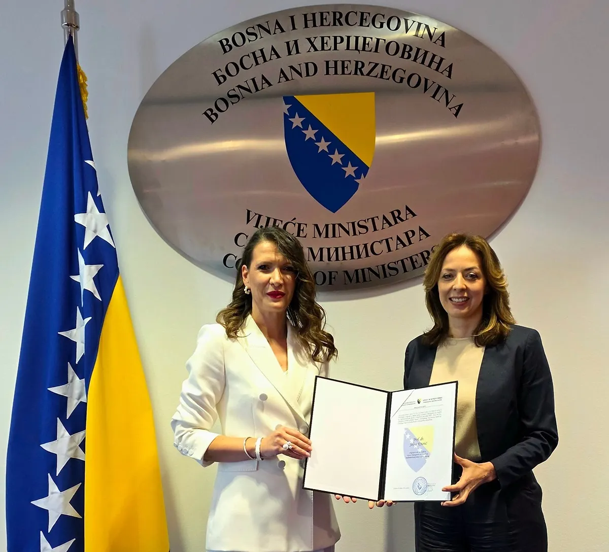 Dodijeljena Državna nagrada za nauku prof. dr. Jeleni Krunić