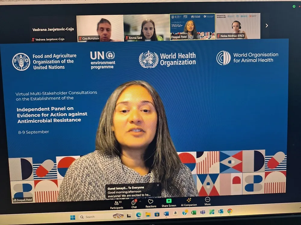 Virtualne konzultacije s više zainteresovanih strana o uspostavljanju Nezavisnog panela o dokazima za djelovanje protiv antimikrobne rezistencije (IPEA)