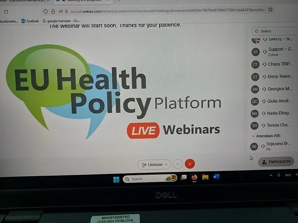 Info dan o Programu EU4Health 2025: Novi grantovi za jačanje zdravstvenih sistema