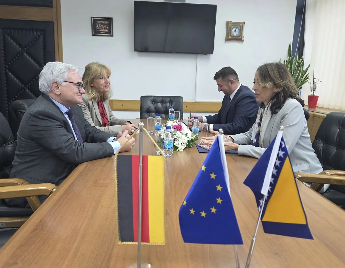 Ministrica Bošnjak i ambasador Grannas potvrdili partnerstvo između BiH i Njemačke