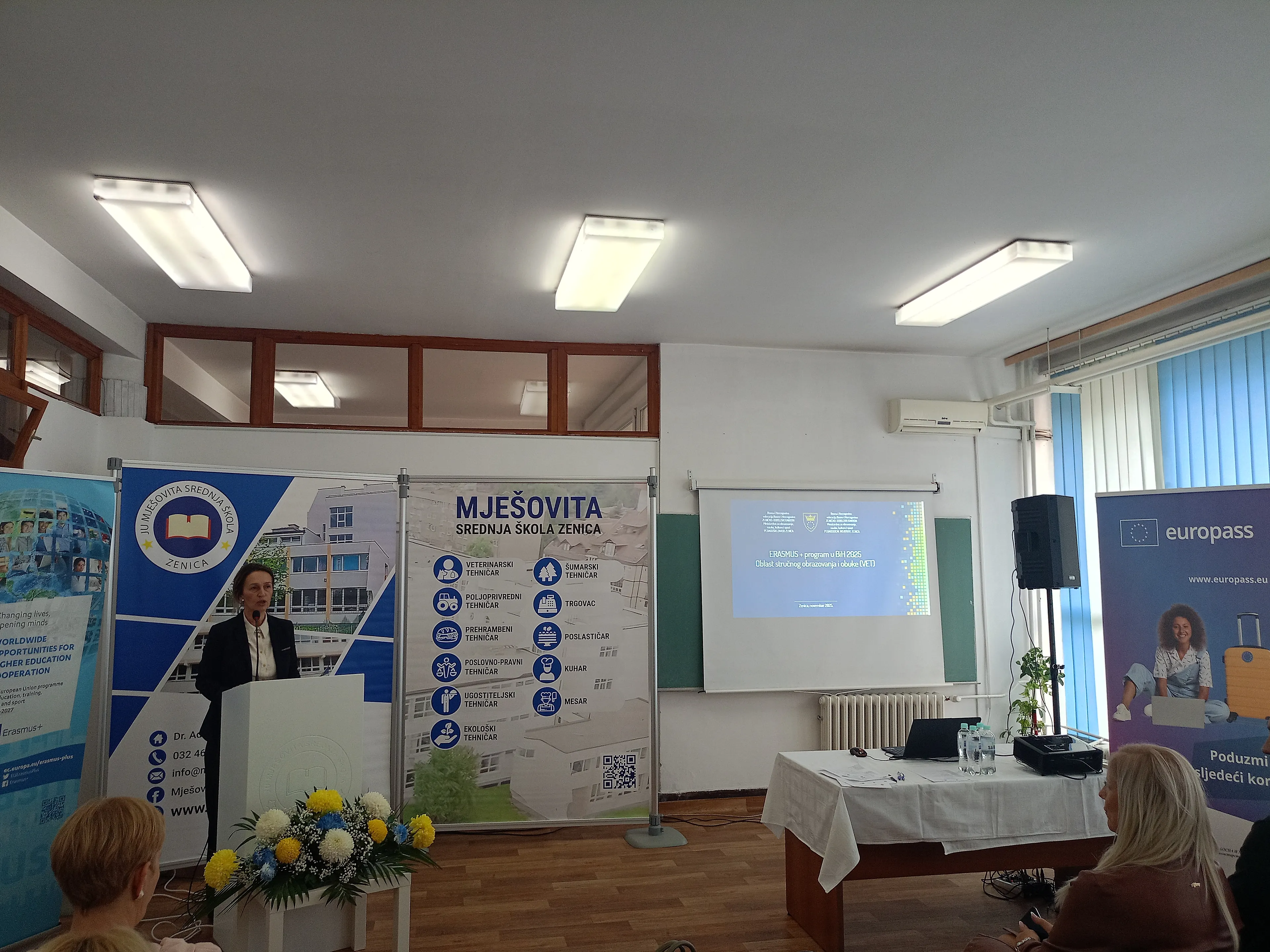 Erasmus+ info dan u Zenici: Predstavljene mogućnosti učešća u akcijama iz oblasti stručnog obrazovanja i obuke