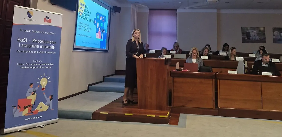 U Mostaru održana radionica o programu „EaSI“ za jačanje kapaciteta  u pisanju EU projekata