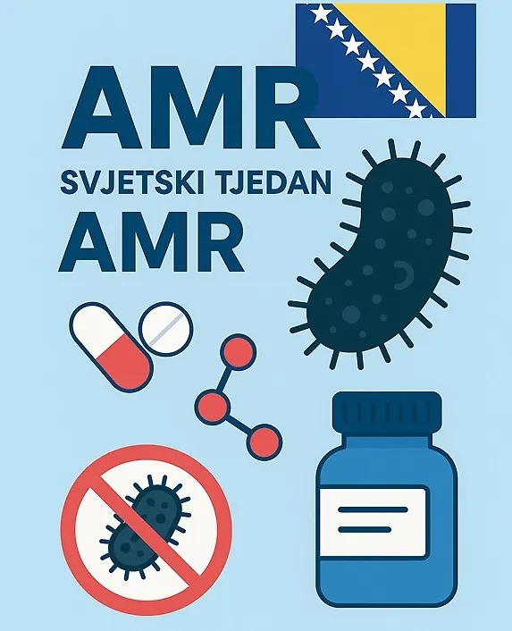Svjetska sedmica svjesnosti o antimikrobnoj rezistenciji: „Djeluj sada: zaštitimo sadašnjost, osigurajmo budućnost“